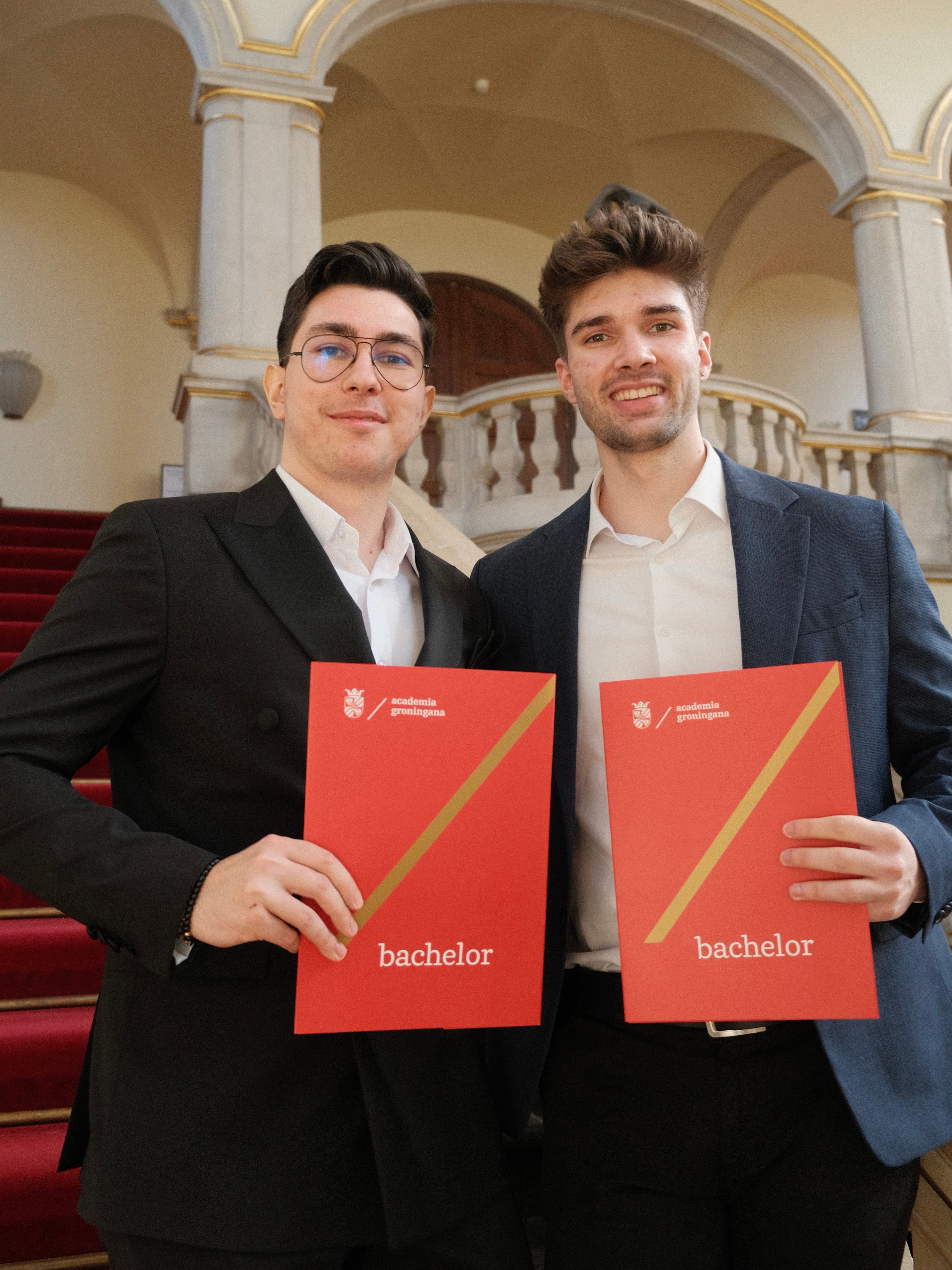 Milan and Andrei, co-founders of Student in the Netherlands